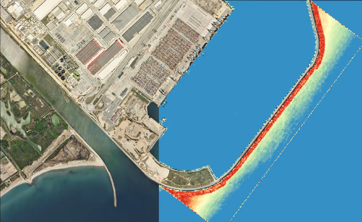 Bathymetric prediction confidence
