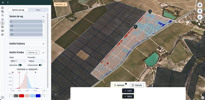 REMOT supports Raimat in the earliest harvest in its history